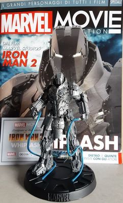 MARVEL MOVIE Collection Special #6 Iron Man 2 Whiplash Figurine, Eaglemoss ital. Maga