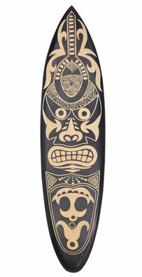 2 Surfboards Tiki Rustikal Style Deko 2er-Set 60cm Hawaii Maui Stil 