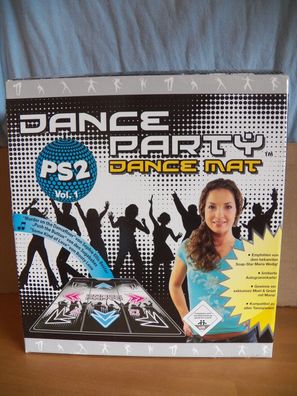 Tanzmatte mit Dance Party Vol 1. für PlayStation 2 Matte u. CD