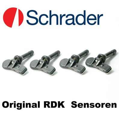 4 neue Original RDK RDKS Reifendruck Sensoren Schrader 3041 für Renault Wind N