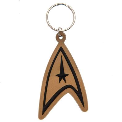 Star Trek - Insignia - Schlüsselanhänger aus Gummi NEU NEW