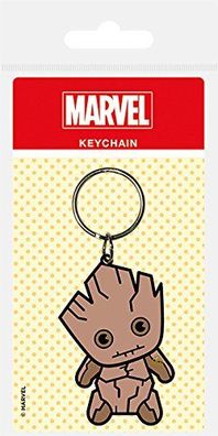 Marvel - Groot - Schlüsselanhänger aus Gummi Anhänger NEU NEW
