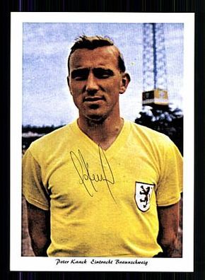 Peter Kaack Eintracht Braunschweig 60er Jahre Autogrammkarte Original Signiert