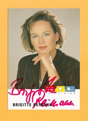 Brigitte Reimann ( Moderatorin - RTL)- persönlich signiert