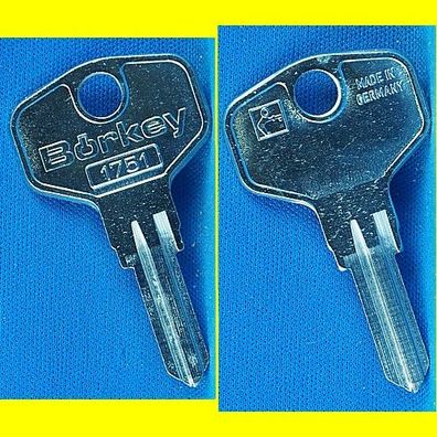 Schlüsselrohling Börkey 1751 für Briefkästen - JU, Top Case, Wesco