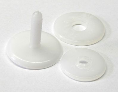 5 Sicherheits - Gelenke aus Kunststoff 35 mm / Teddy Gelenke bärenmachen (KS)