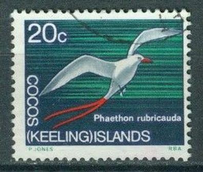 Kokos (Keeling) Inseln Mi 16 gest Rotschwanz-Tropikvogel mot3158