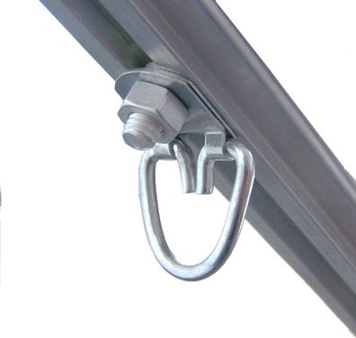 20 x Pflanzenhalter Öse starr GAO Flora® Gewächshaus Clips