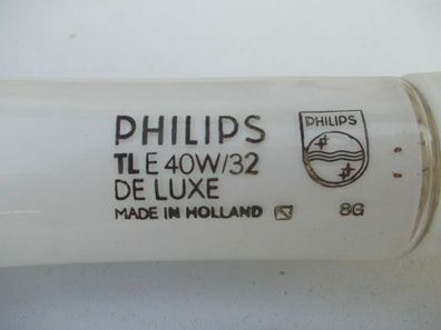 aktuelles Philips Modell ersetzt replaces TL E 40w/32 de Luxe Made in Holland 8G Ring