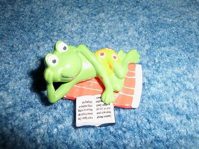 Figuren Erdal Rex--- Frosch -- Frosch mit Buch