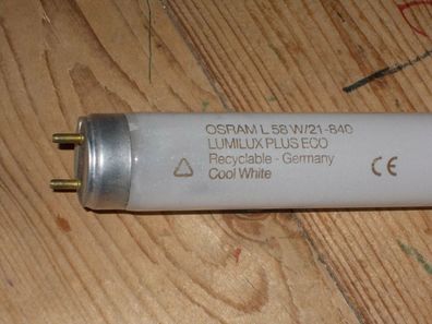 1,5 m Osram L 58w/21-840 L58w/21-840 58 w / 21-840 LumiLux PLUS ECO Cool White