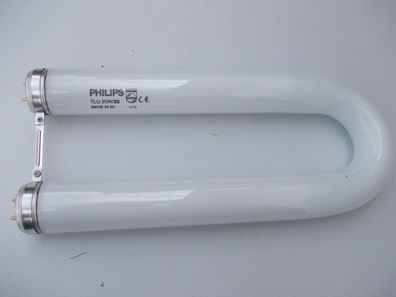 Starter + Philips TLU 20w/25 coolwhite Neon Lampe U-Form U-Lamp 20w / 25 TL-U