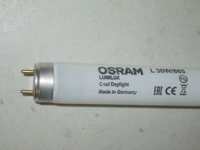 Osram L 30W/865 LumiLux Cool DayLight Made in Germany EAC CE 90 90,9 91 cm Tube