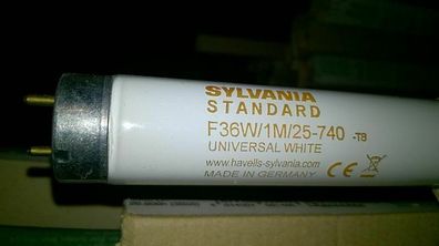 Sylvania Standard F36W/1M/25-740 -T8 Universal White 98 98,1 98,2 98,3 98,4 cm L
