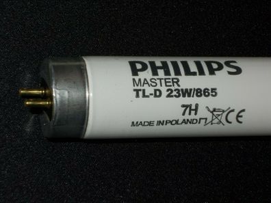 LeuchtStoffRöhre Philips Master TL-D 23w/865 NeonRoehre 1 m Meter Tube 6500K T8