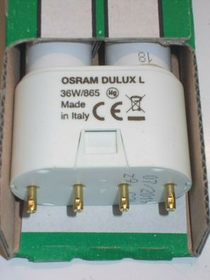 Osram DuLux L 36W/865 Made in Italy CE 4 Stifte Pins Bolzen 41 42 cm lang 6500K