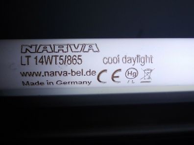 55 56 cm lang NARVA LT 14wT5/865 cool daylight TagesLicht 14w/865 NeonLampe Tube