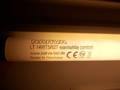 NARVA LT 14WT5/827 warmwhite comfort CE Lampe 14 Watt extra WarmWeiss 56cm 56 cm