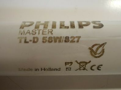 Philips Master TL-D 58w/827 Made in Holland F7 CE 150 151 cm 1,5 m T26