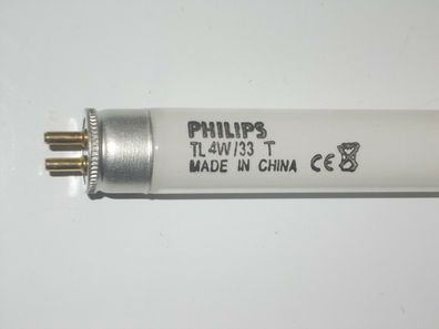 Philips TL 4w/33 T Made in China CE Lampe 15 cm lang 15 16 mm dick T 5 Tube Neon