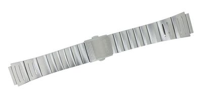 Casio A220 > Uhrenarmband Edelstahl silbern > A220W-1 A220W-1B A220W