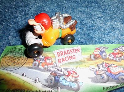 Figur aus Überraschungsei-Dragster Racing-Mr. Formel 1