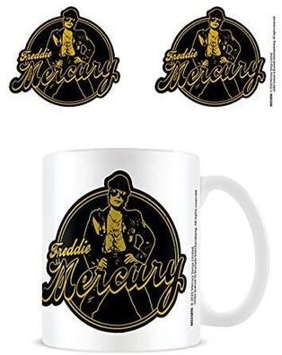 Freddie Mercury - Biker - Keramiktasse 315ml NEU NEW