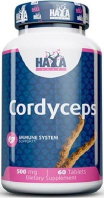 Haya Labs Cordyceps 60 Tablets x 500 Mg