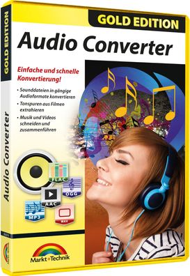 Audio Converter - Gold Edition - Download Version sofort Versand Win 10,8,7
