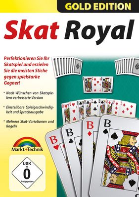 Skat Royal - Gold Edition- Mehrere Skat-Variationen Downloadversion für Windows 