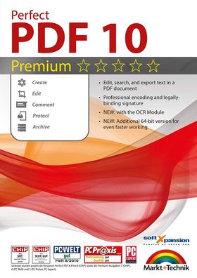 Perfect PDF 10 Premium with the OCR Module Create, Edit, Convert, Protect PDFs