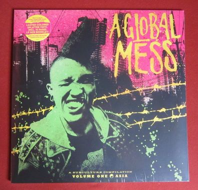 A global mess - a subculture compilation Vinyl LP farbig