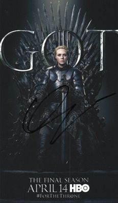Gwendoline Christie Autogramm Game of Thrones