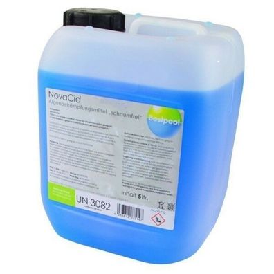 10 Liter ( 2 X 5 L )Algenvernichter Bestpool NovaCid schaumfrei Algenex Algicid