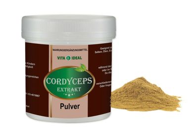 Vitaideal ® Cordyceps Pilz Extrakt + Messlöffel von NEZ-Diskounter