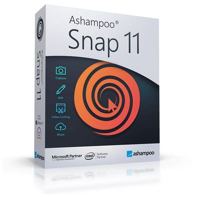 Snap 11 - Bildschirm aufzeichen, Screenrecoder, Videoeditor - Ashampoo - 3 User
