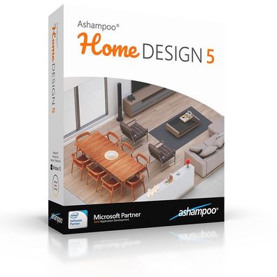 Ashampoo Home Design 5 - Hausplaner - Wohnungsplaner - 3 User - Download