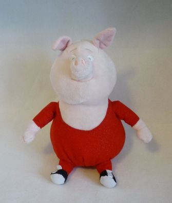 TY Beanie Babies SING Schwein Gunter ca 18cm Plüsch Kuscheltier