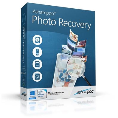 Photo Recovery - Ashampoo - gelöschte Bilder wieder herstellen - 3 User Lizenz