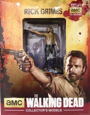 Walking Dead Eaglemoss Magazine Figure Rick Grimes #01 New in Dmg Pkg