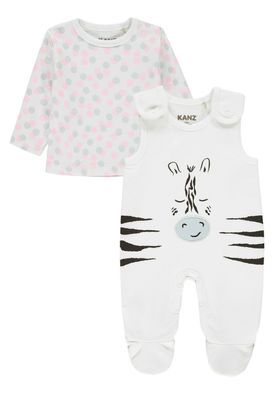 Sterntaler Baby-M/ädchen Strampler 5601838 Wei/ß