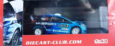 Rally Podium Set #26 Ford Fiesta RS WRC (2014-2015) - Diecast CLUB Eaglemoss NEU