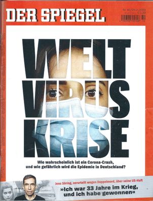 Der Spiegel Nr. 10 / 29.2.2020 Welt Virus Krise