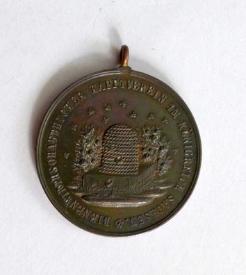 Medaille Bienenwirtschaftlicher Hauptverein im Königreich Sachsen, Für Verdienste
