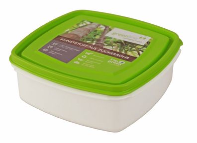 greenline-Frischhaltebox Quadrat 2,5 Liter