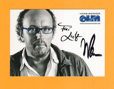 Hans Werner Olm - signierte Autogrammkarte (2)
