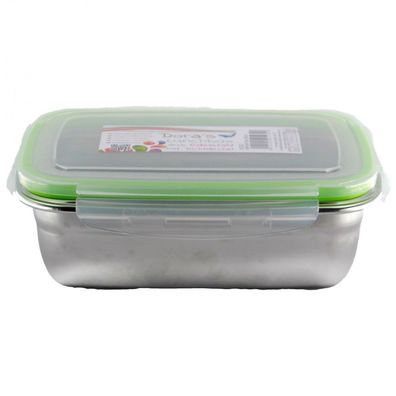 Dora´s Lunchbox aus Edelstahl 550 ml mit Deckel aus Kunststoff