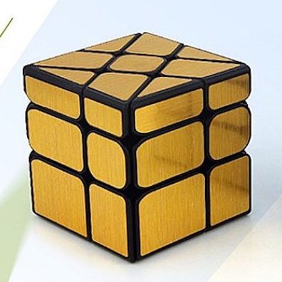 MoYu Windmill Mirror Cube - gold - Zauberwürfel Speedcube Magischer Magic Cube