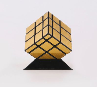 YJ 3x3 Mirror Cube - gold - Zauberwürfel Speedcube Magischer Magic Cube