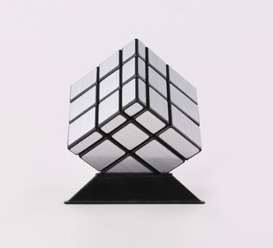 YJ 3x3 Mirror Cube - silver - Zauberwürfel Speedcube Magischer Magic Cube